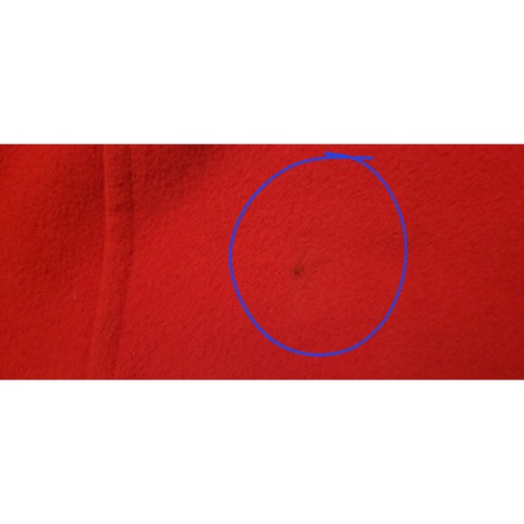 L.L. Bean Red Peacoat Women's 14 Lambswool Thinsulate Double Breasted Pockets - Picture 10 of 16